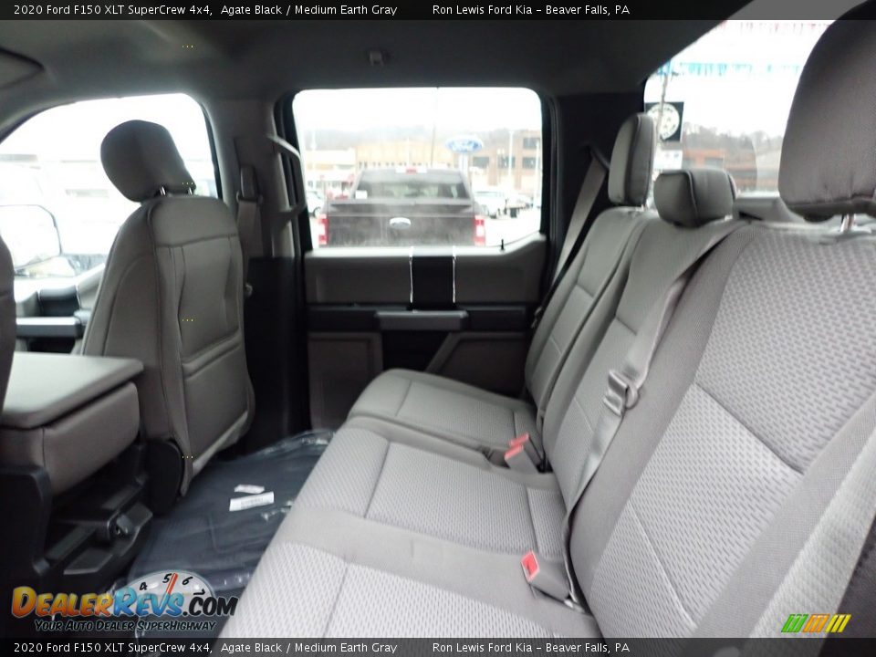 Rear Seat of 2020 Ford F150 XLT SuperCrew 4x4 Photo #13