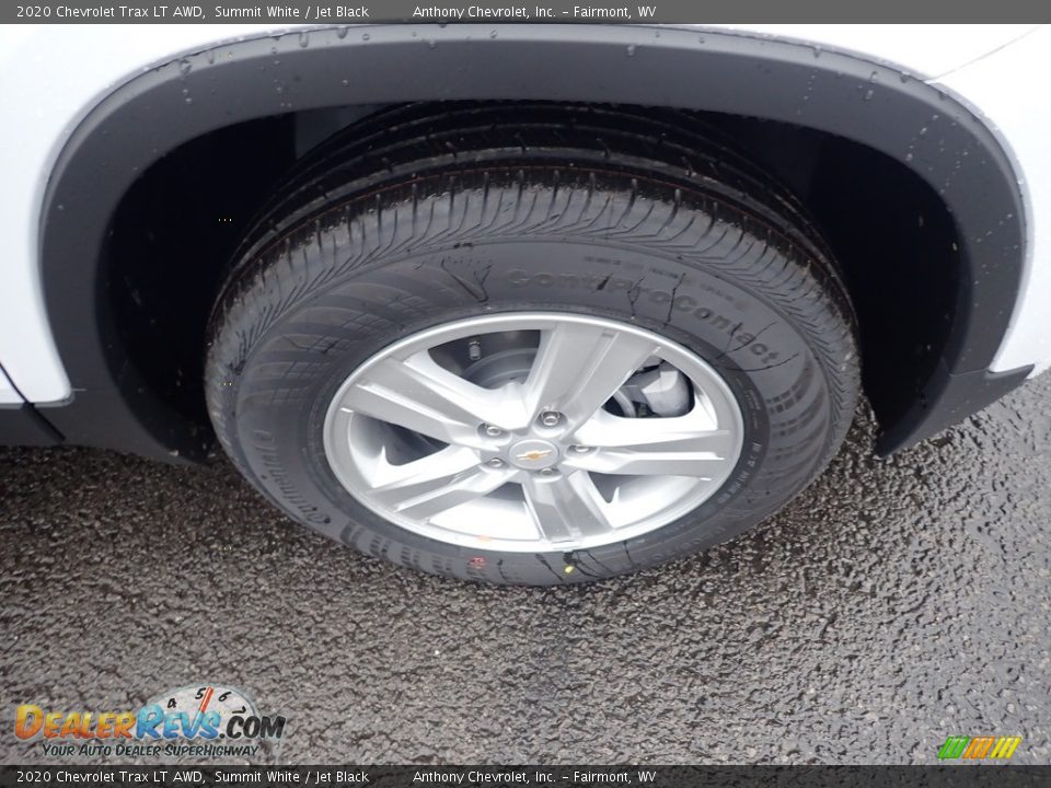 2020 Chevrolet Trax LT AWD Summit White / Jet Black Photo #2