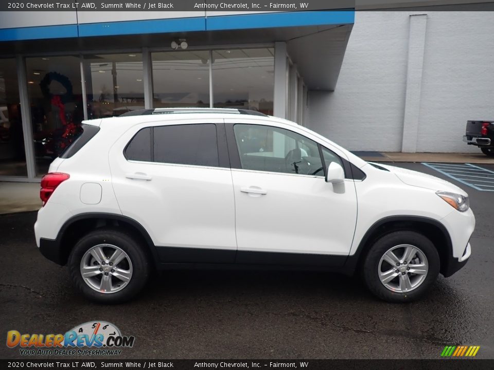 2020 Chevrolet Trax LT AWD Summit White / Jet Black Photo #3