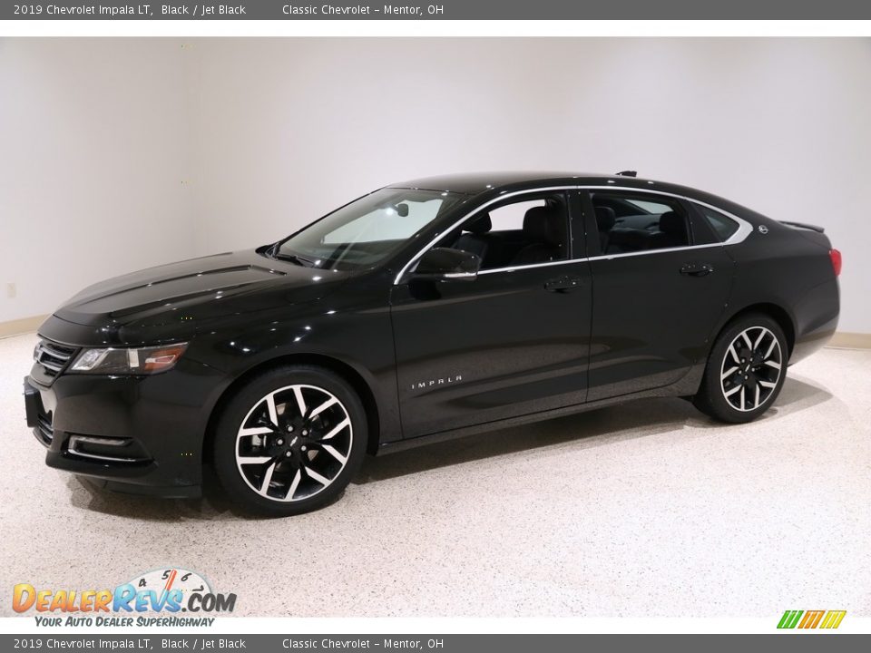 Black 2019 Chevrolet Impala LT Photo #3