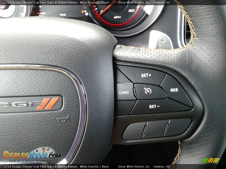 2019 Dodge Charger Scat Pack Stars & Stripes Edition White Knuckle / Black Photo #17