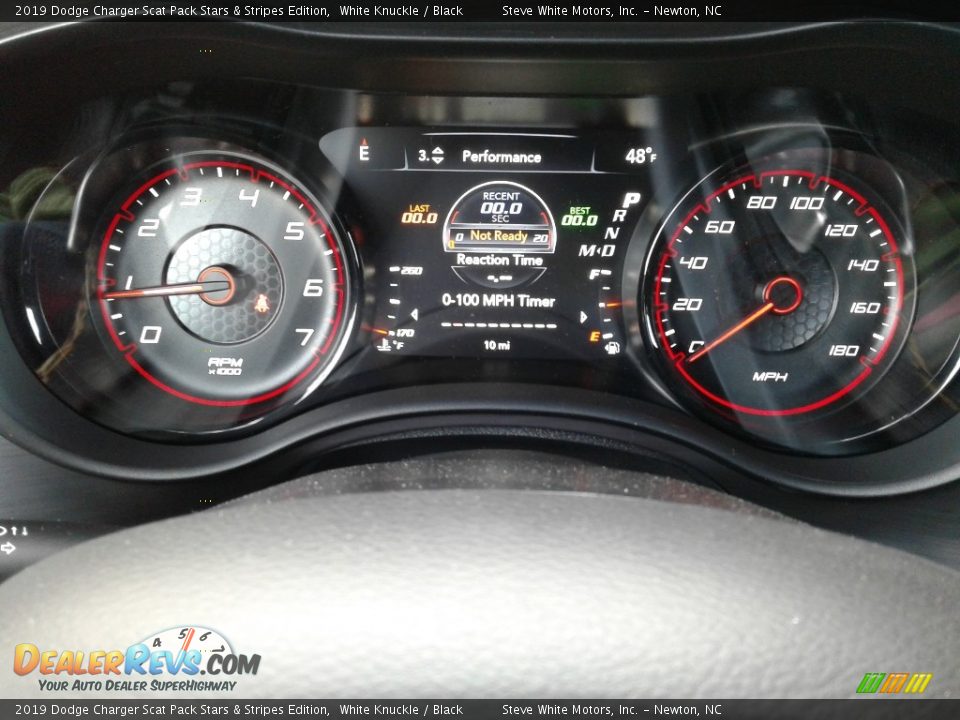 2019 Dodge Charger Scat Pack Stars & Stripes Edition White Knuckle / Black Photo #18