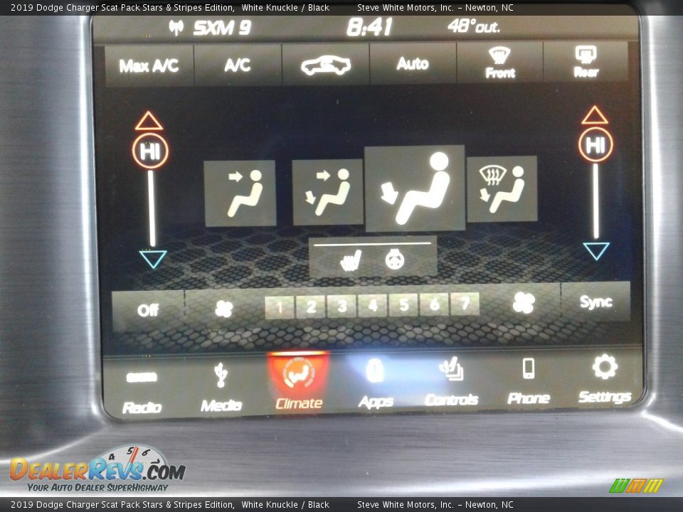 2019 Dodge Charger Scat Pack Stars & Stripes Edition White Knuckle / Black Photo #22