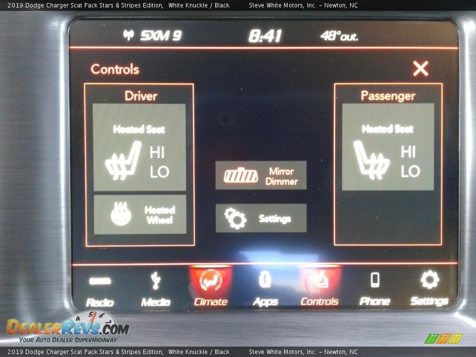 2019 Dodge Charger Scat Pack Stars & Stripes Edition White Knuckle / Black Photo #23