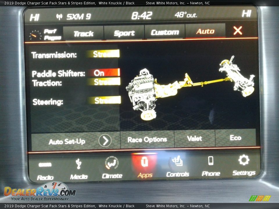 2019 Dodge Charger Scat Pack Stars & Stripes Edition White Knuckle / Black Photo #25