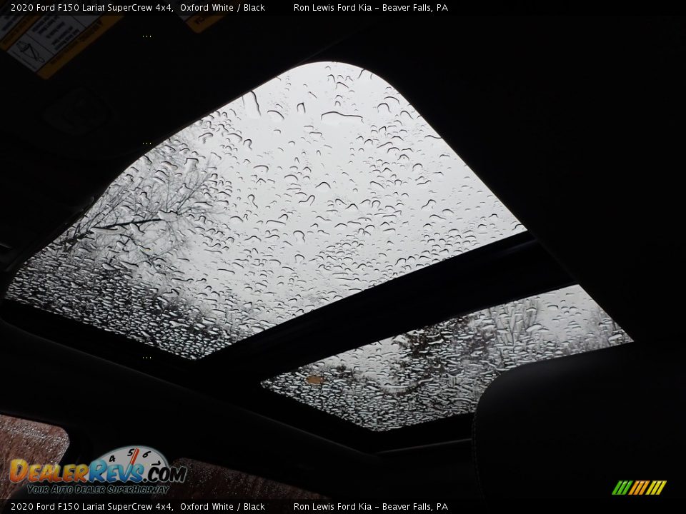 2020 Ford F150 Lariat SuperCrew 4x4 Oxford White / Black Photo #11