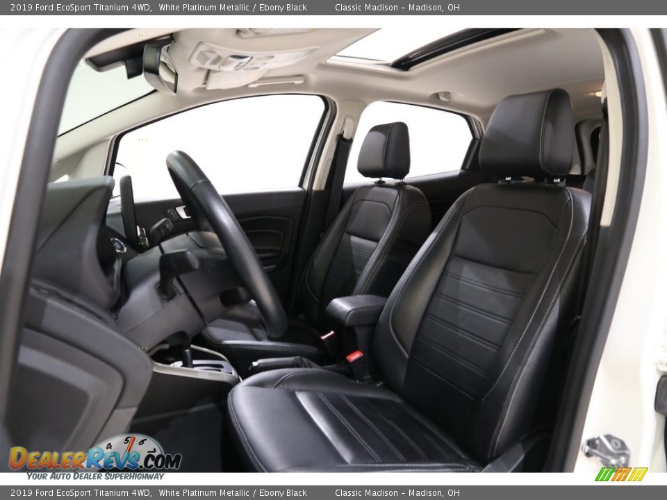Front Seat of 2019 Ford EcoSport Titanium 4WD Photo #5