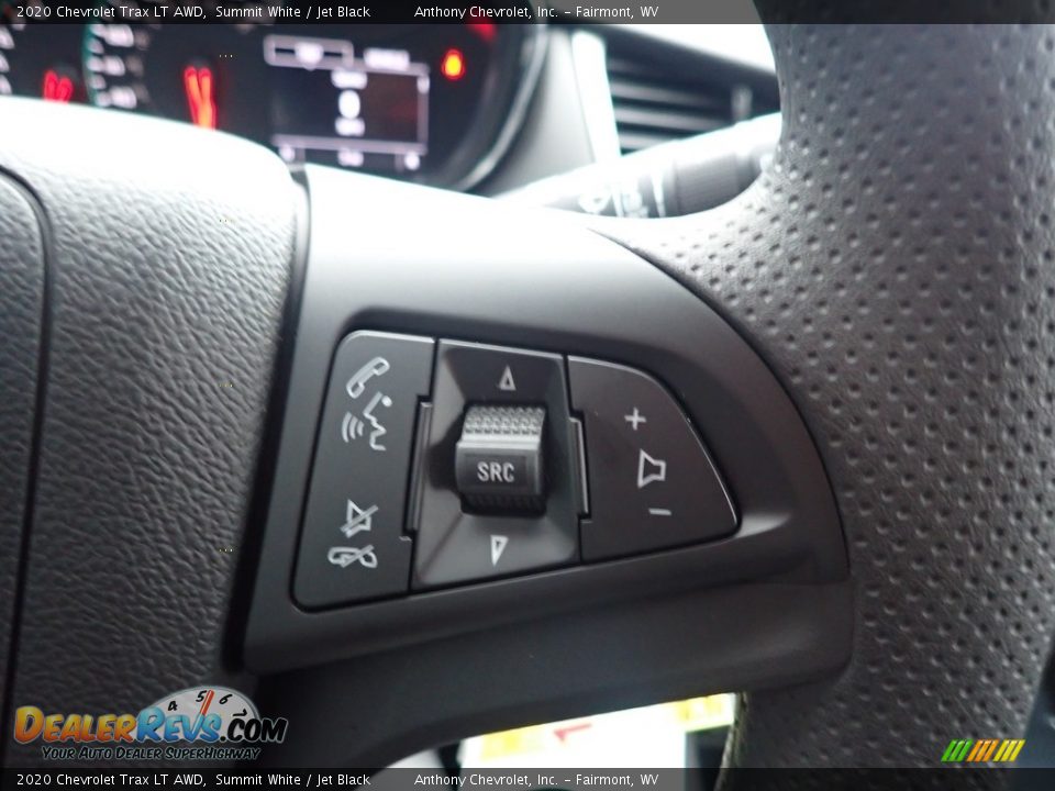 2020 Chevrolet Trax LT AWD Summit White / Jet Black Photo #19