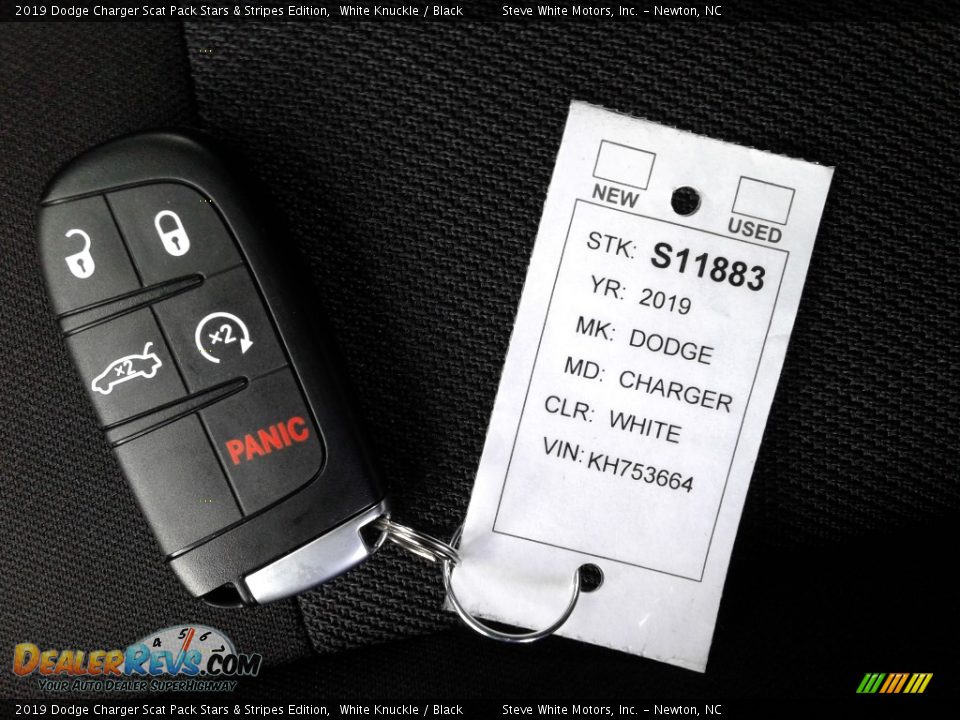 2019 Dodge Charger Scat Pack Stars & Stripes Edition White Knuckle / Black Photo #30