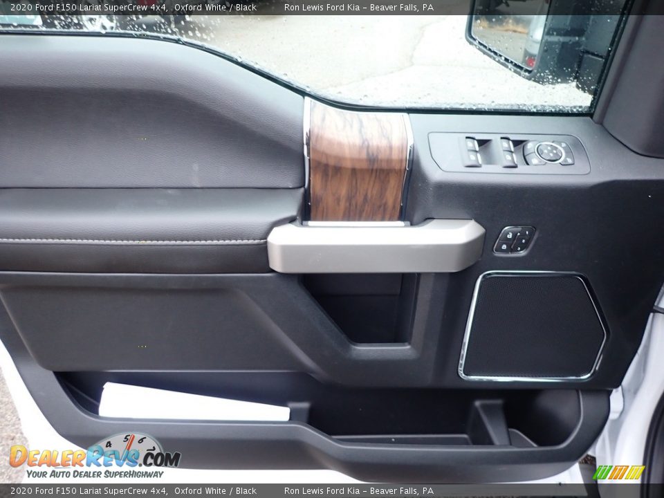 2020 Ford F150 Lariat SuperCrew 4x4 Oxford White / Black Photo #16