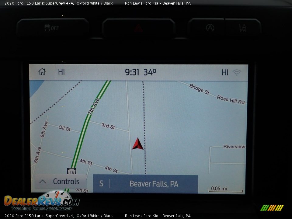 2020 Ford F150 Lariat SuperCrew 4x4 Oxford White / Black Photo #18