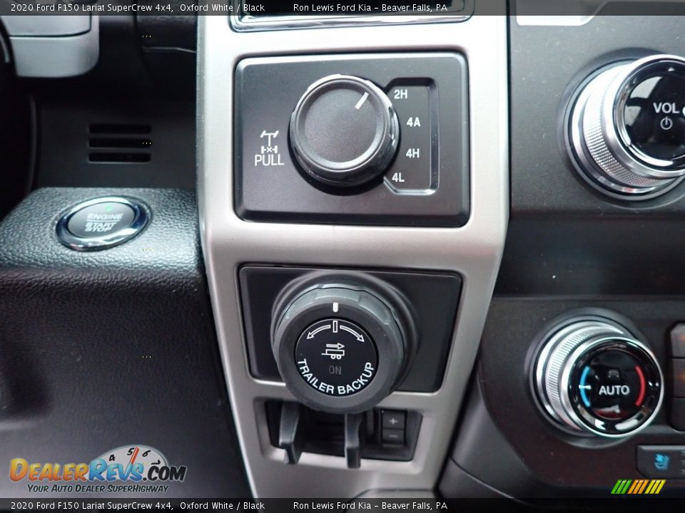 2020 Ford F150 Lariat SuperCrew 4x4 Oxford White / Black Photo #19