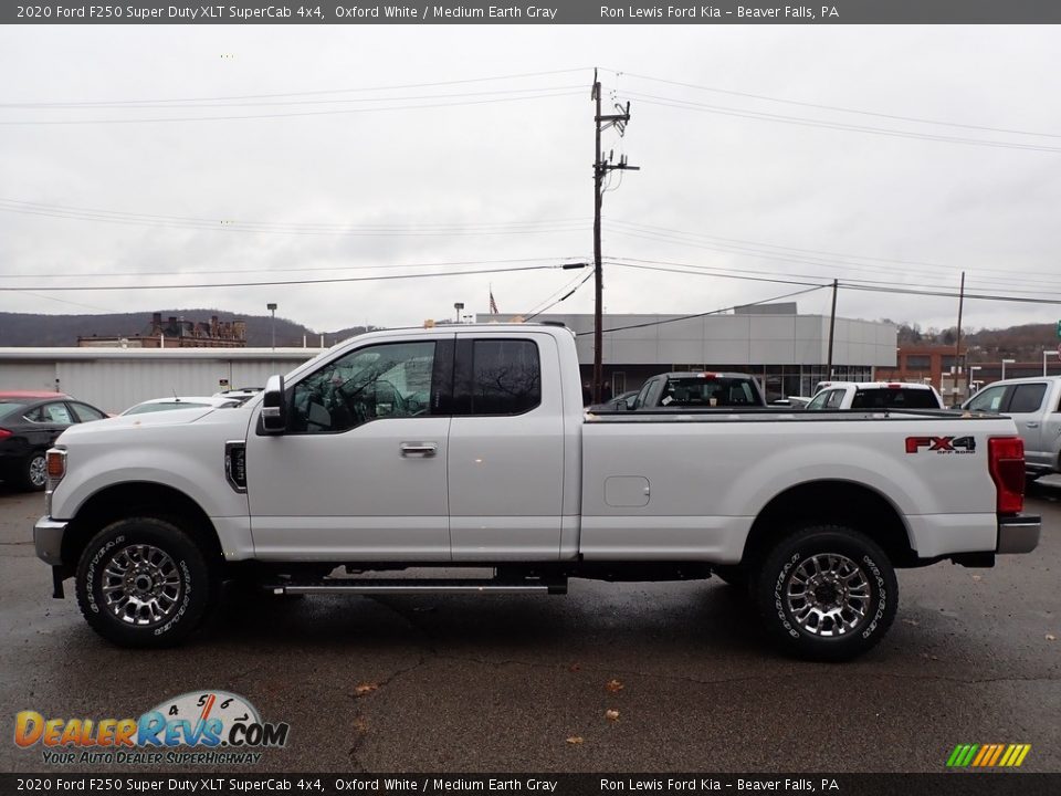 Oxford White 2020 Ford F250 Super Duty XLT SuperCab 4x4 Photo #5