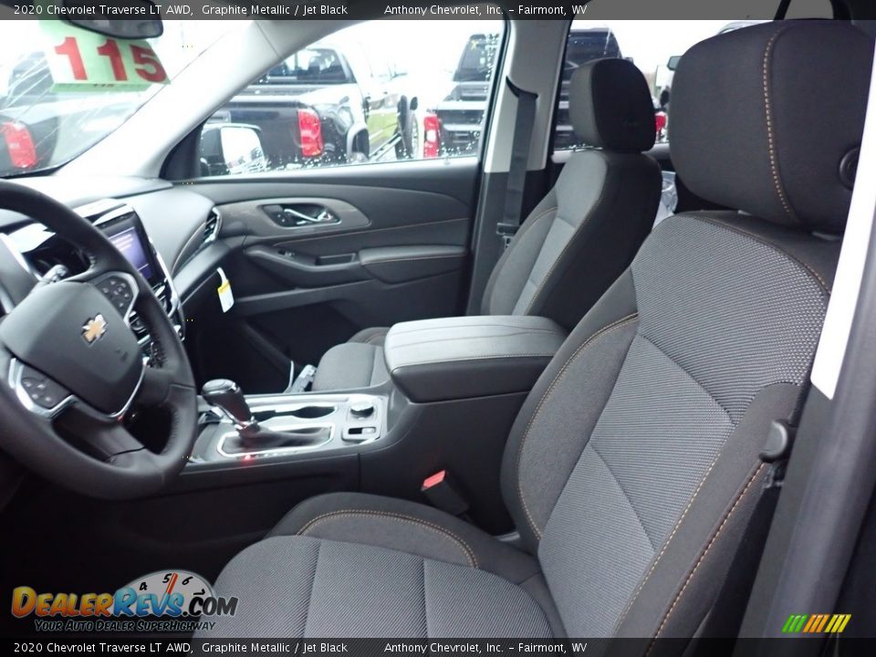 2020 Chevrolet Traverse LT AWD Graphite Metallic / Jet Black Photo #13