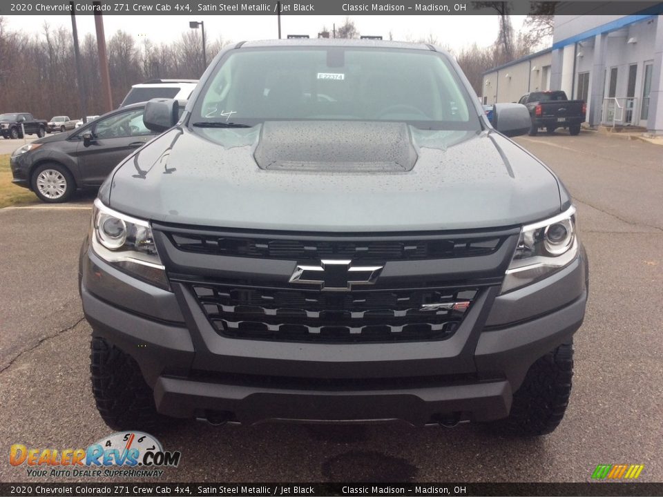 2020 Chevrolet Colorado Z71 Crew Cab 4x4 Satin Steel Metallic / Jet Black Photo #4