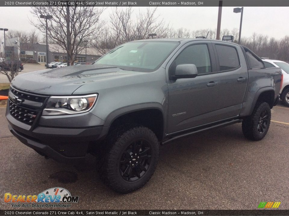 2020 Chevrolet Colorado Z71 Crew Cab 4x4 Satin Steel Metallic / Jet Black Photo #5