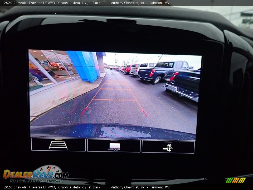 2020 Chevrolet Traverse LT AWD Graphite Metallic / Jet Black Photo #17