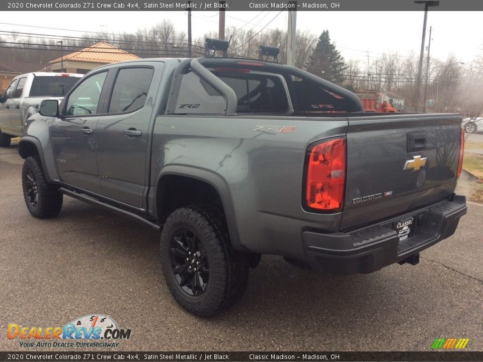 2020 Chevrolet Colorado Z71 Crew Cab 4x4 Satin Steel Metallic / Jet Black Photo #7