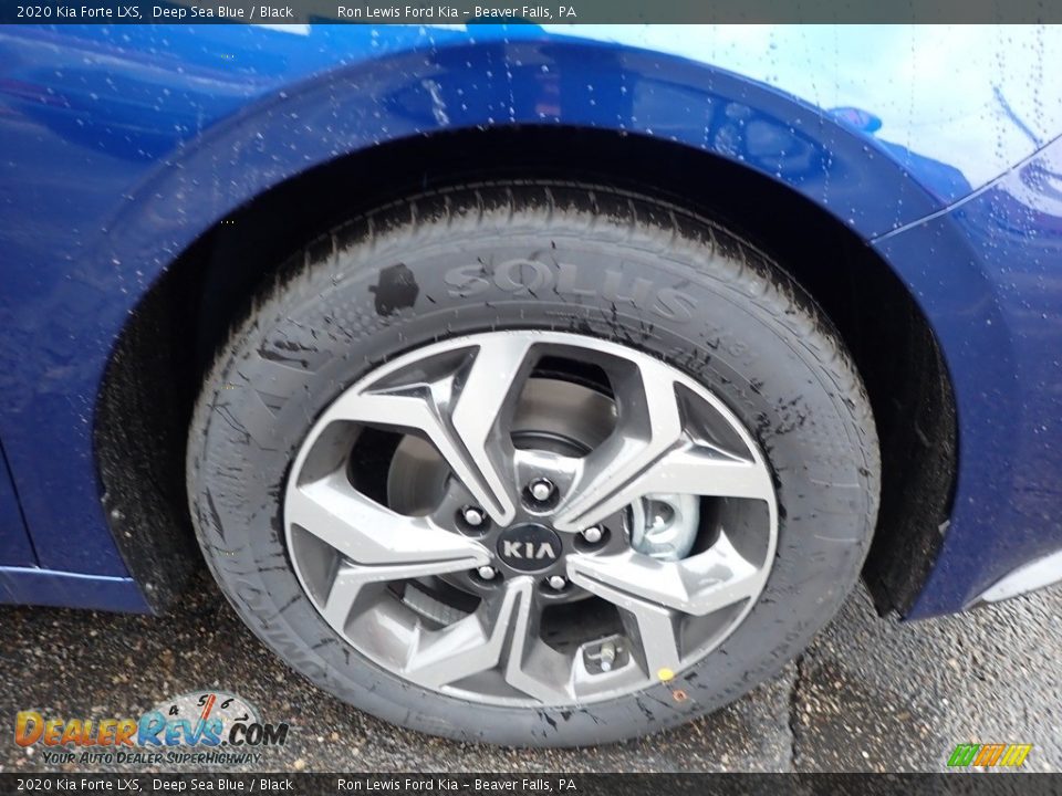 2020 Kia Forte LXS Deep Sea Blue / Black Photo #10