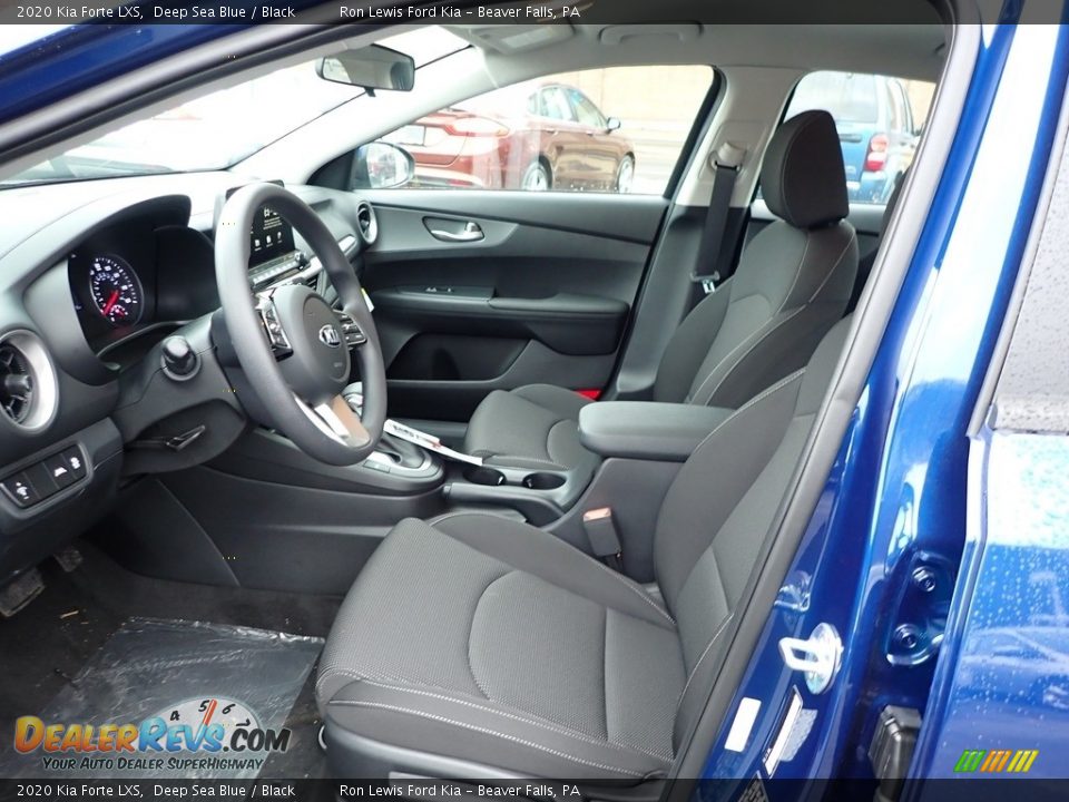 2020 Kia Forte LXS Deep Sea Blue / Black Photo #12