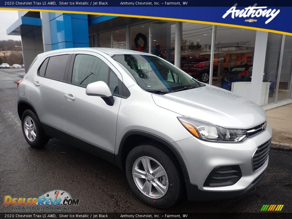 2020 Chevrolet Trax LS AWD Silver Ice Metallic / Jet Black Photo #1