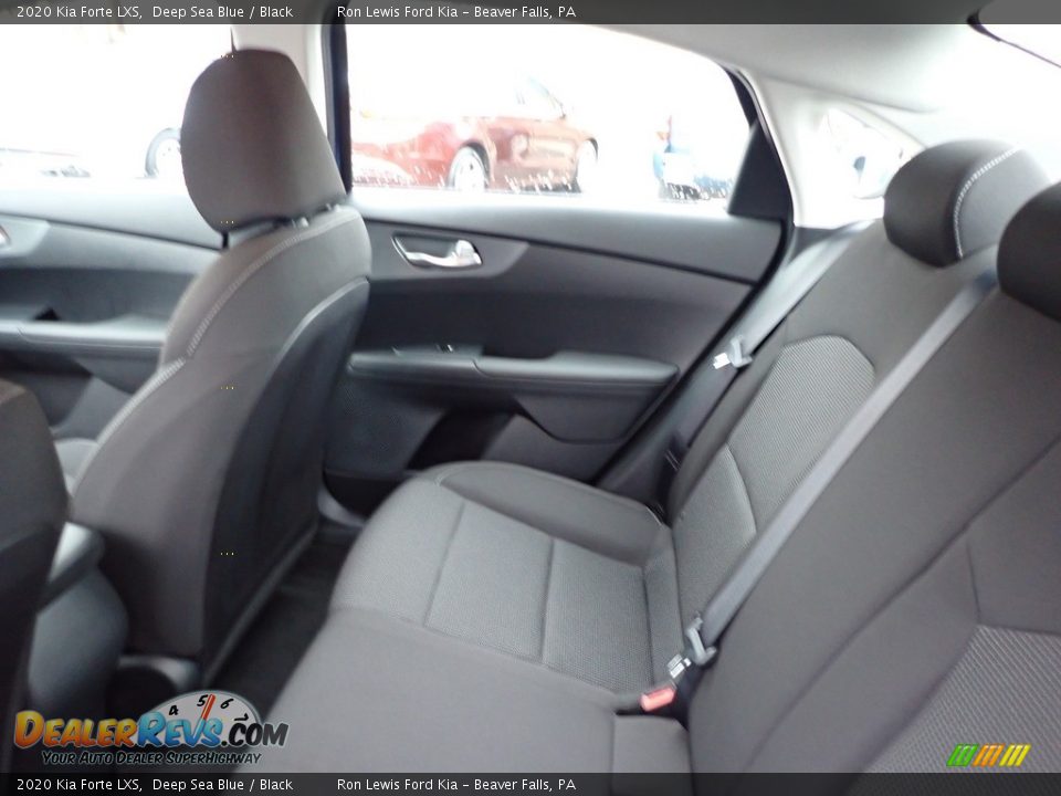 2020 Kia Forte LXS Deep Sea Blue / Black Photo #13