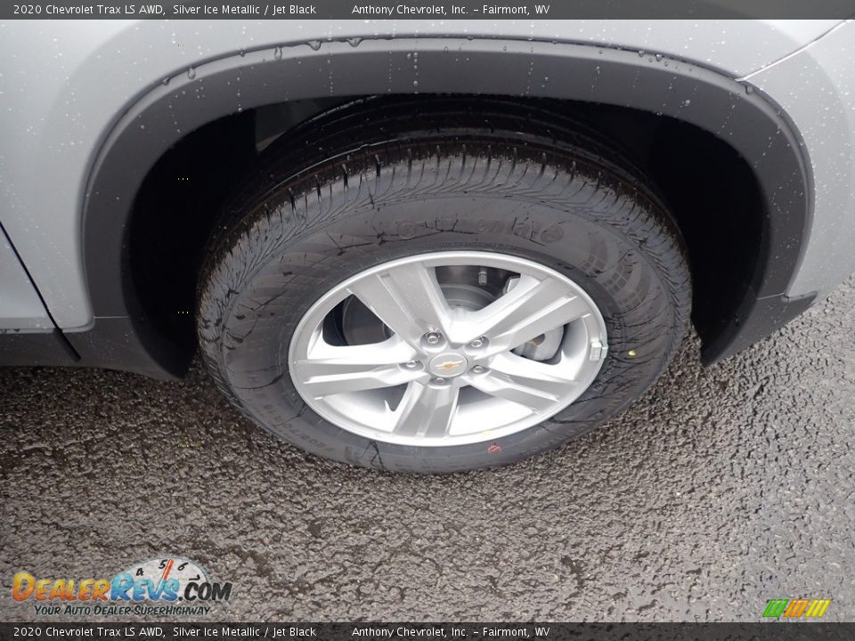 2020 Chevrolet Trax LS AWD Silver Ice Metallic / Jet Black Photo #2