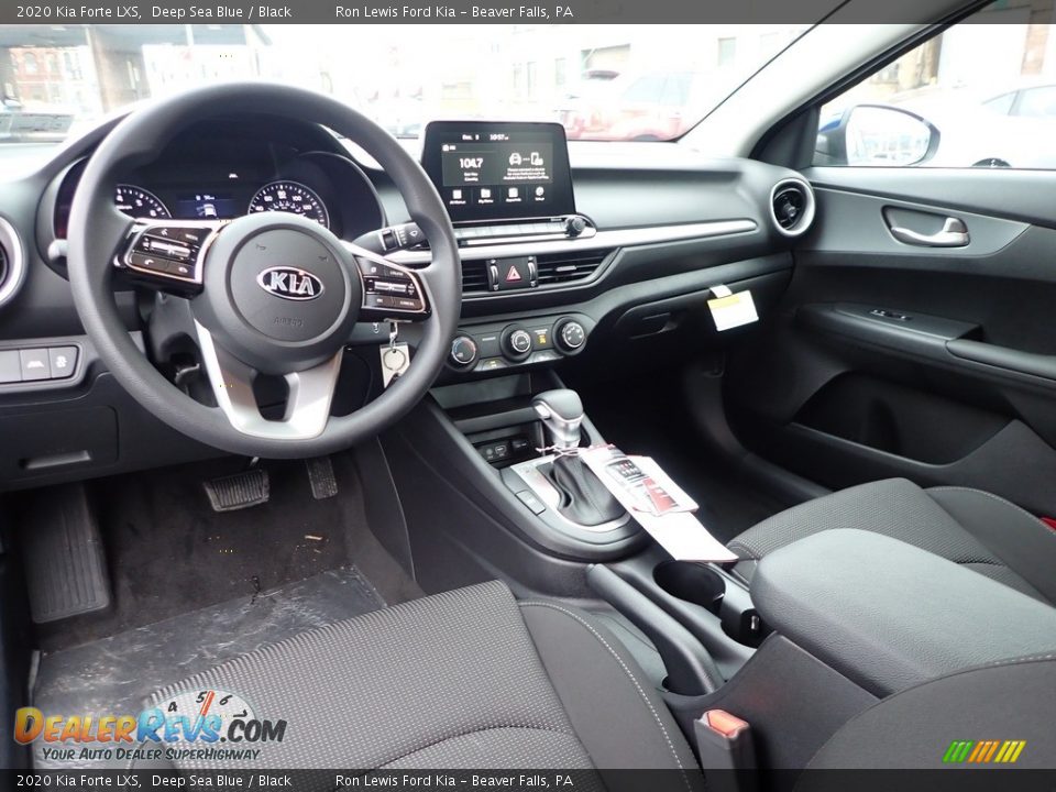 2020 Kia Forte LXS Deep Sea Blue / Black Photo #14