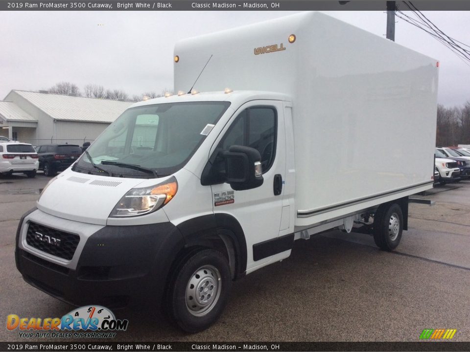 2019 Ram ProMaster 3500 Cutaway Bright White / Black Photo #5