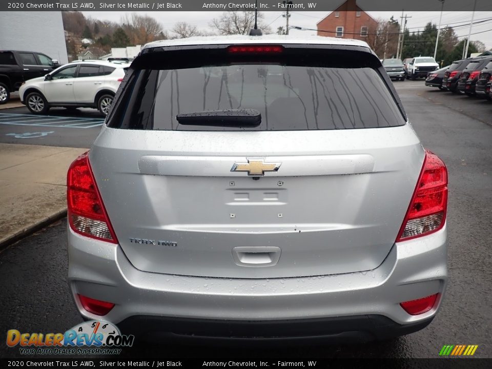 2020 Chevrolet Trax LS AWD Silver Ice Metallic / Jet Black Photo #5