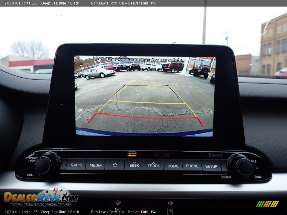 2020 Kia Forte LXS Deep Sea Blue / Black Photo #19