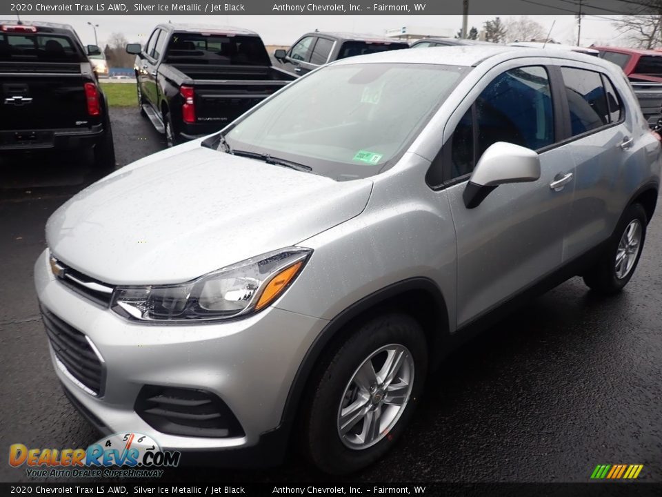 2020 Chevrolet Trax LS AWD Silver Ice Metallic / Jet Black Photo #8