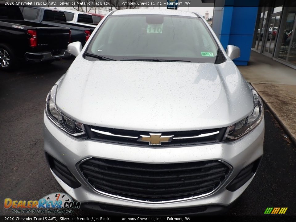 2020 Chevrolet Trax LS AWD Silver Ice Metallic / Jet Black Photo #9