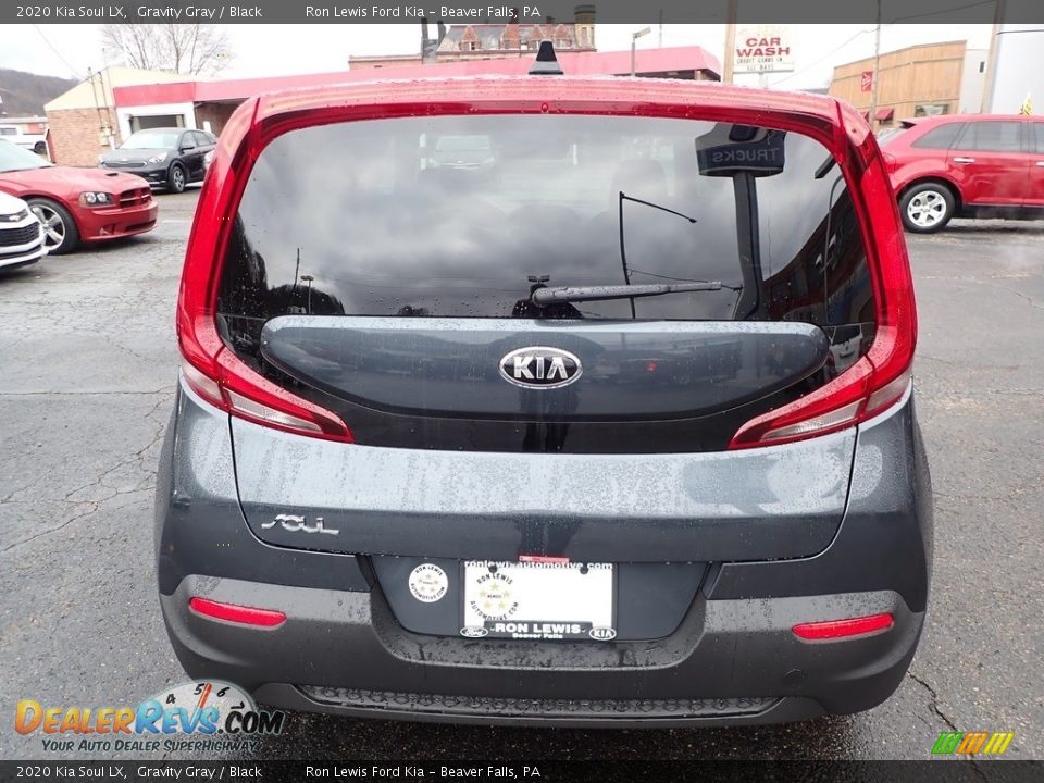 2020 Kia Soul LX Gravity Gray / Black Photo #3