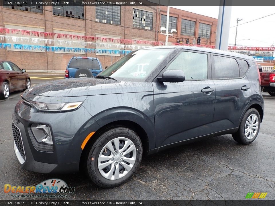 2020 Kia Soul LX Gravity Gray / Black Photo #7