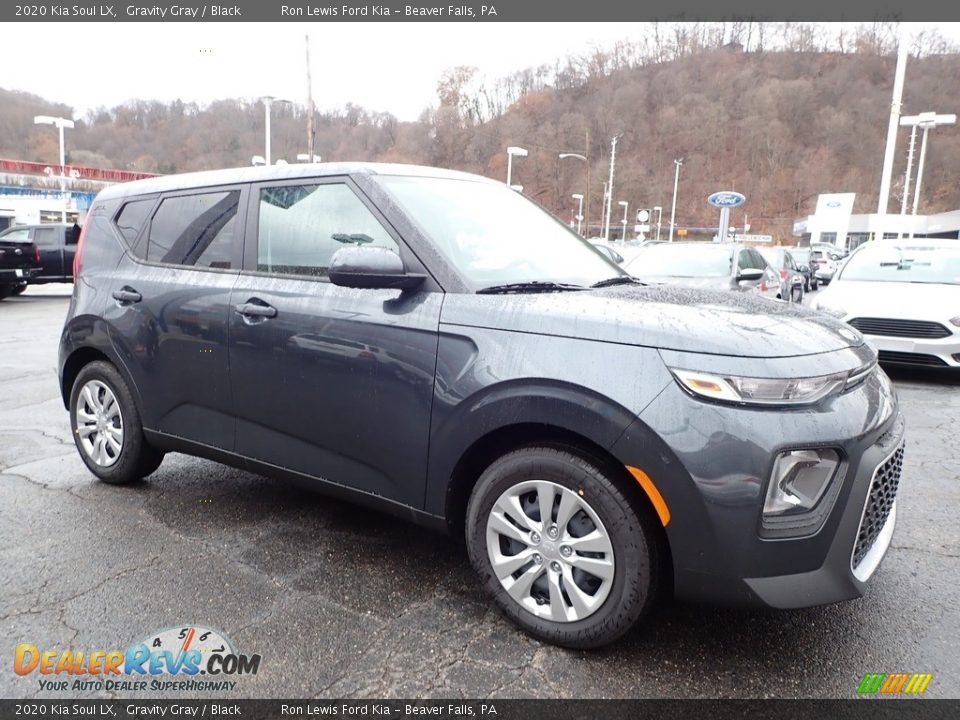 2020 Kia Soul LX Gravity Gray / Black Photo #9
