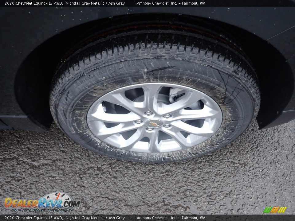 2020 Chevrolet Equinox LS AWD Nightfall Gray Metallic / Ash Gray Photo #2