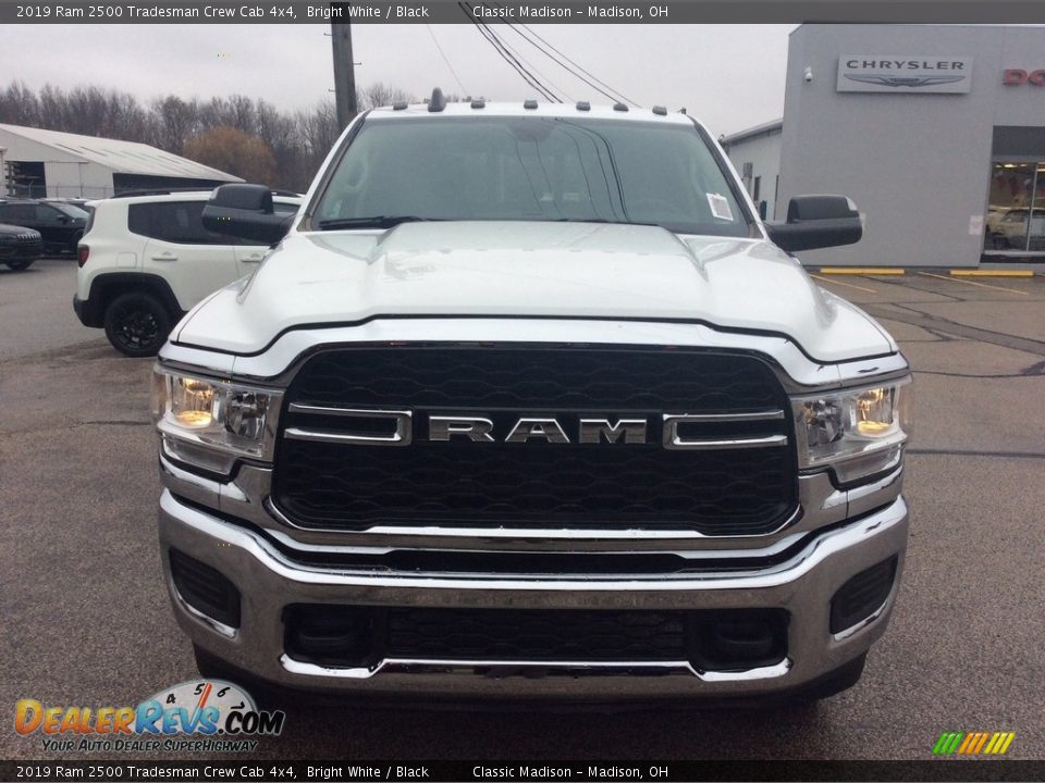 2019 Ram 2500 Tradesman Crew Cab 4x4 Bright White / Black Photo #4