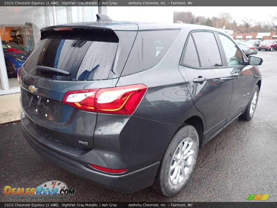 2020 Chevrolet Equinox LS AWD Nightfall Gray Metallic / Ash Gray Photo #4