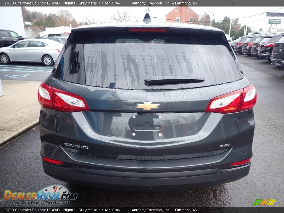 2020 Chevrolet Equinox LS AWD Nightfall Gray Metallic / Ash Gray Photo #5