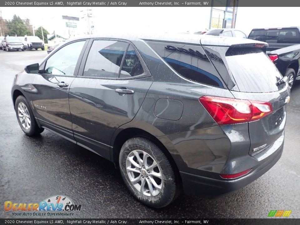 2020 Chevrolet Equinox LS AWD Nightfall Gray Metallic / Ash Gray Photo #6