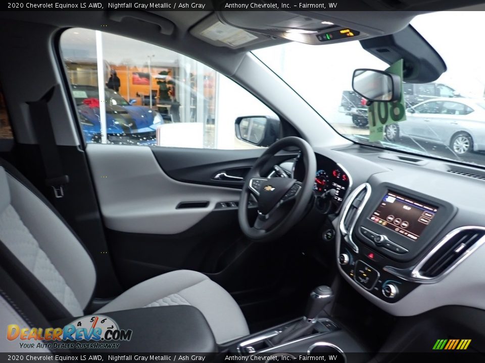 2020 Chevrolet Equinox LS AWD Nightfall Gray Metallic / Ash Gray Photo #11