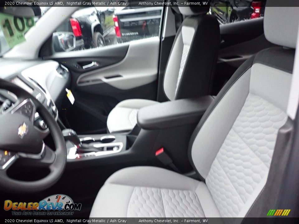 2020 Chevrolet Equinox LS AWD Nightfall Gray Metallic / Ash Gray Photo #13