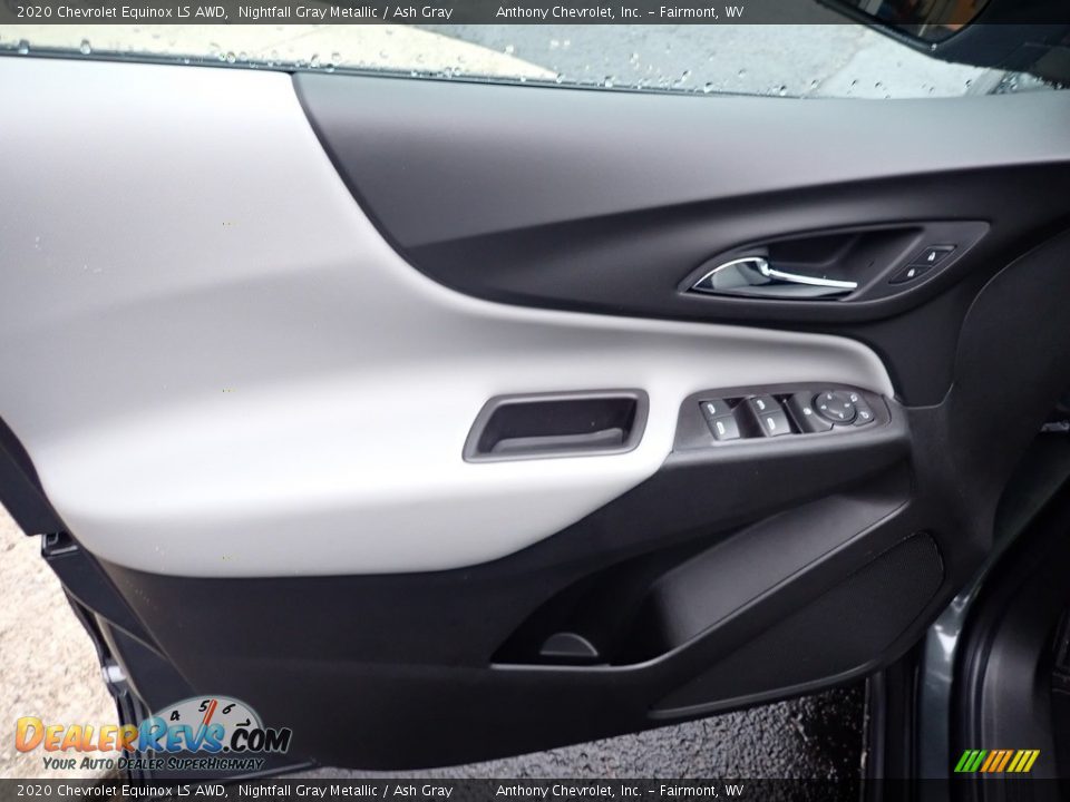 2020 Chevrolet Equinox LS AWD Nightfall Gray Metallic / Ash Gray Photo #14