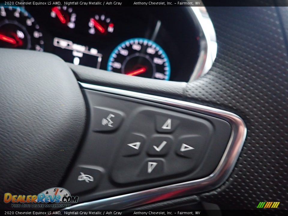 2020 Chevrolet Equinox LS AWD Nightfall Gray Metallic / Ash Gray Photo #18
