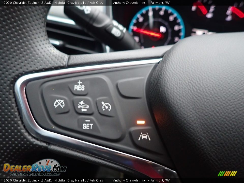 2020 Chevrolet Equinox LS AWD Nightfall Gray Metallic / Ash Gray Photo #19