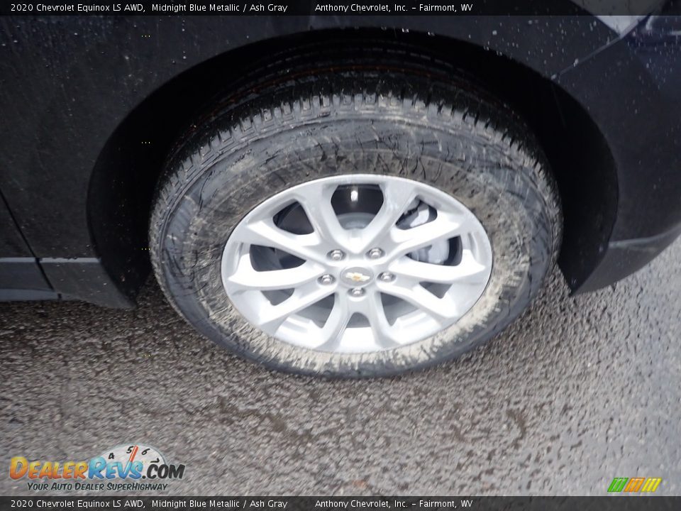 2020 Chevrolet Equinox LS AWD Midnight Blue Metallic / Ash Gray Photo #2