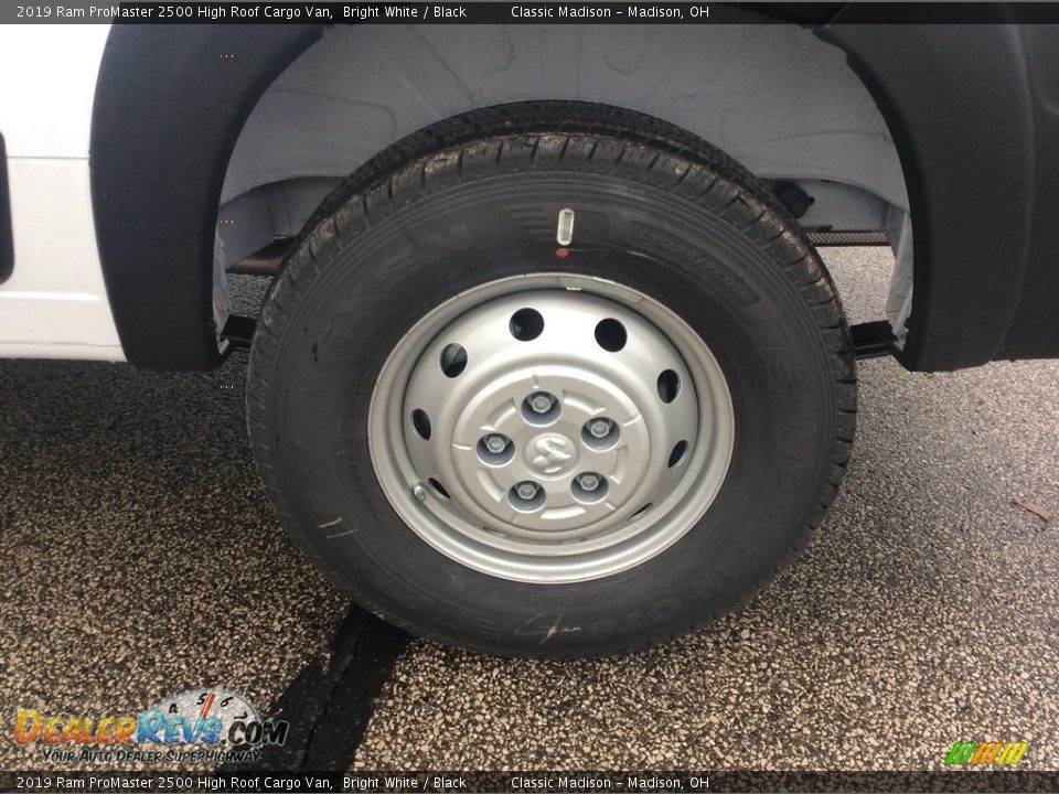2019 Ram ProMaster 2500 High Roof Cargo Van Bright White / Black Photo #10
