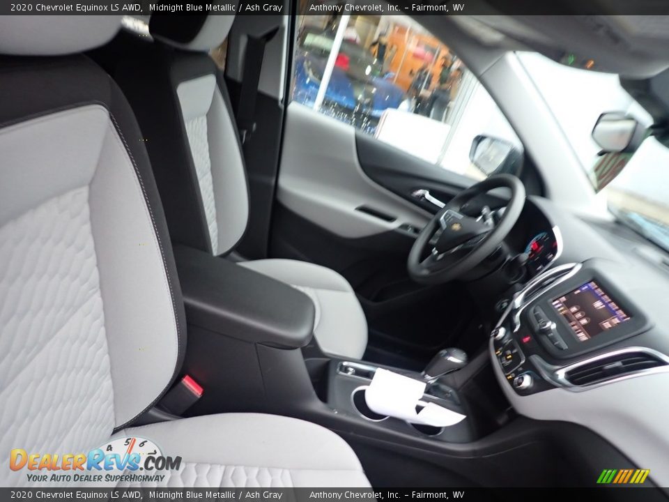 2020 Chevrolet Equinox LS AWD Midnight Blue Metallic / Ash Gray Photo #10