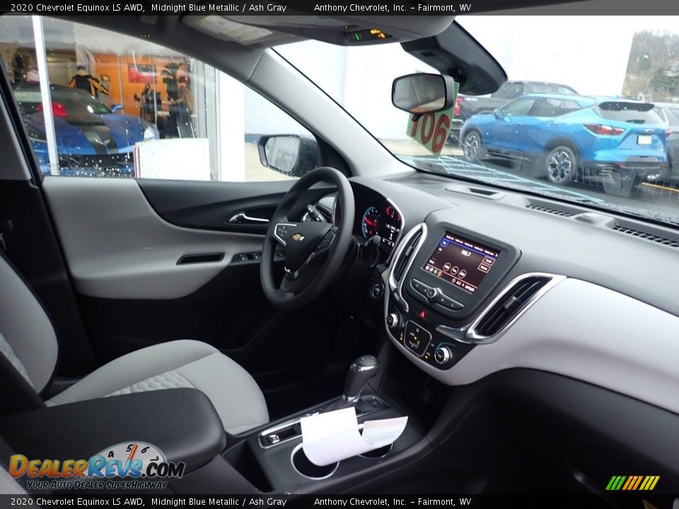 2020 Chevrolet Equinox LS AWD Midnight Blue Metallic / Ash Gray Photo #11